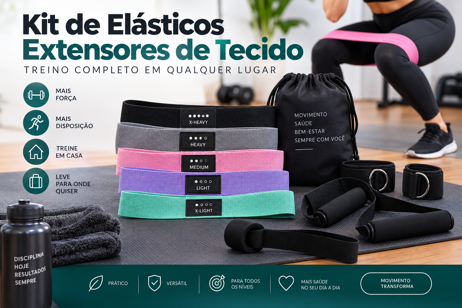 Kit de Elásticos Extensores de Tecido: Review Completo, Vantagens e Vale a Pena?